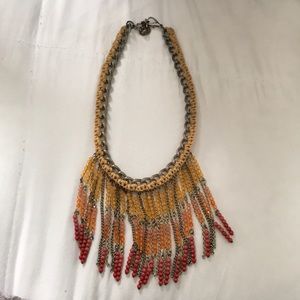 Ombré statement necklace